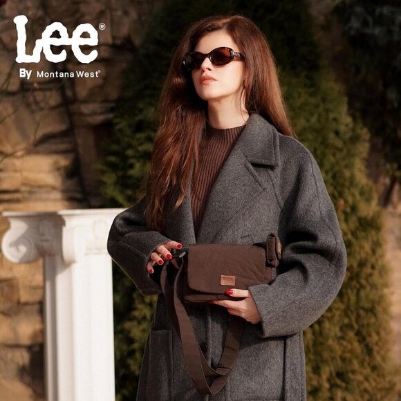 x Lee Small Crossbody Bags for Women Lightweight Mini Shoulder Bag with Earphone - Picture 2 of 7